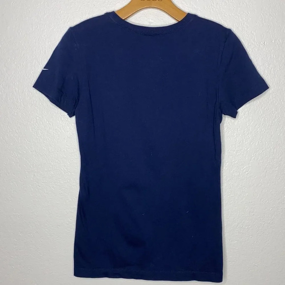 Nike Slim Fit Denver Broncos Navy Short Sleeve T Shirt M - Picture 4 of 6